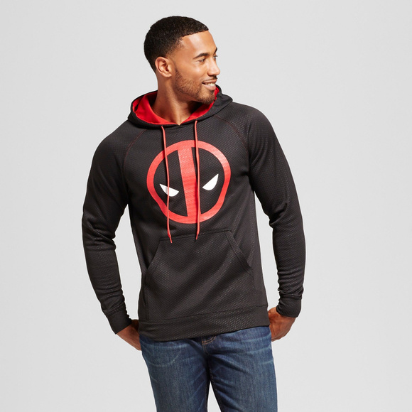 Marvel Other - NEW! Marvel Deadpool Black Hoodie - SUPER SOFT